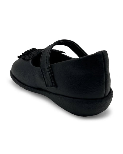 Kazarmax Black Butterfly Velcro Bellies-For Infants