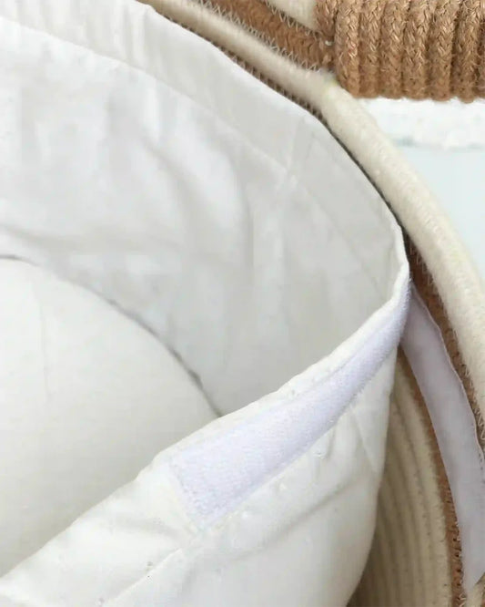 nobbys Diaper Changing Station-With Breathable & Ultra Soft Aloe Vera Cushioning-Ideal for Newborn Massage-Cream & Caramel