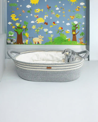 nobbys Diaper Changing Station-With Breathable & Ultra Soft Aloe Vera Cushioning-Ideal for Newborn Massage-Misty Blue