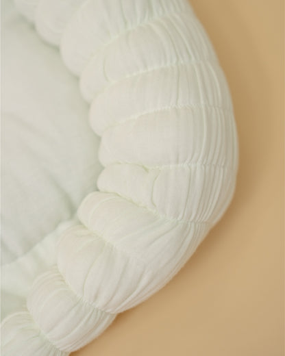 Aplito Baby Carrier Sleeping Bag-Comfort Cloud-100% Organic Cotton-Sage-Newborn Bed