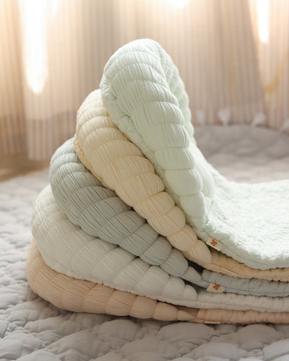 Aplito Baby Carrier Sleeping Bag-Comfort Cloud-100% Organic Cotton-Sage-Newborn Bed