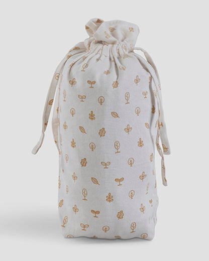 Aplito Baby Quilted Storage Basket Set-Bluebell Stripes-Perfect Storage Bag For Toys, Diapers & Clothes