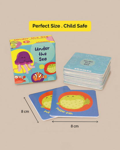Shumee The Sea Memory Card Game-20 Cards-Enhances Memory-Learning & Educational Toys-36M+