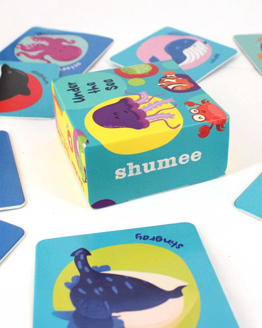 Shumee The Sea Memory Card Game-20 Cards-Enhances Memory-Learning & Educational Toys-36M+