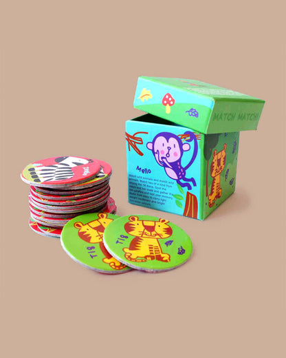 Shumee Forest Animal Picture Memory Card Game-18 Cards-Builds Concentration-Learning & Educational Toys-36M+