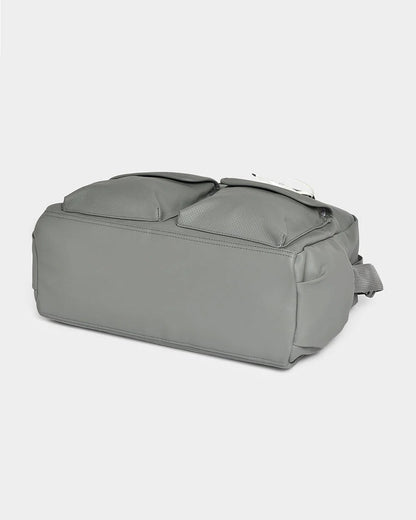 Mi Arcus Happy Summer Diaper Bag-With Diaper Changing Mat & Insulated Bottle Pocket-Ash