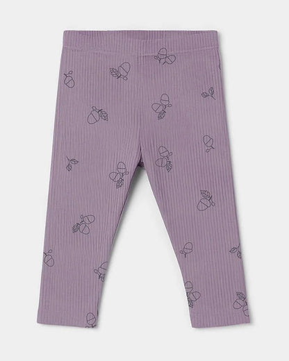 Mi Arcus Lilac T-shirt & Legging Set-Autumn Vibes-For Infants