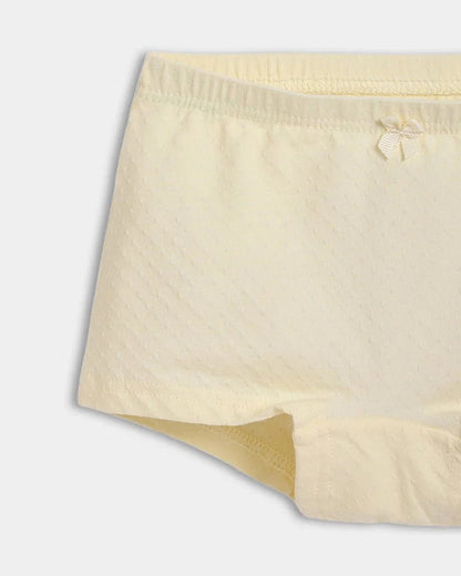 Mi Arcus Light Blue, Skin & White Panties-Solid-Cotton-Pack of 3-For Infants