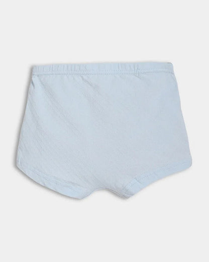 Mi Arcus Light Blue, Skin & White Panties-Solid-Cotton-Pack of 3-For Infants