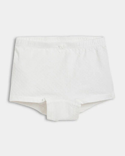 Mi Arcus Light Blue, Skin & White Panties-Solid-Cotton-Pack of 3-For Infants