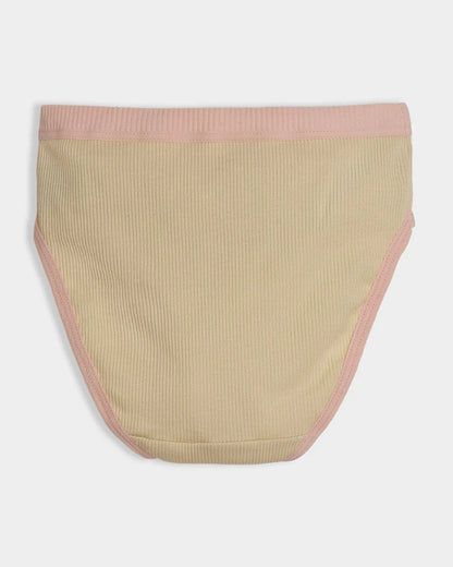 Mi Arcus Peach, Skin & Sea Green Panties-Solid-Cotton-Pack of 3-For Infants