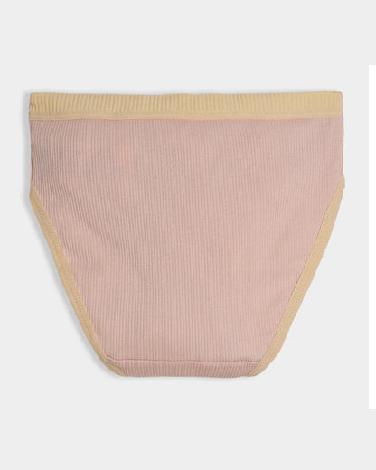 Mi Arcus Peach, Skin & Sea Green Panties-Solid-Cotton-Pack of 3-For Infants