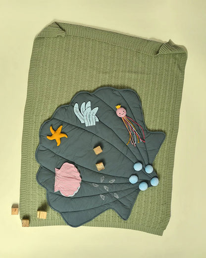 Mi Arcus Sea World Wasabi Activity Playmat-3D Play Elements-Sensory Exploration-6M+