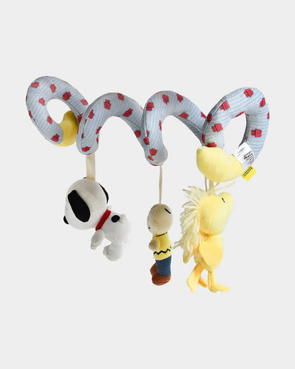 Mi Arcus Peanut Adorbs Spiral Activity Soft Toy-Wraps Around Cot Bars & Strollers-Plush Cuddly Toy For Newborn