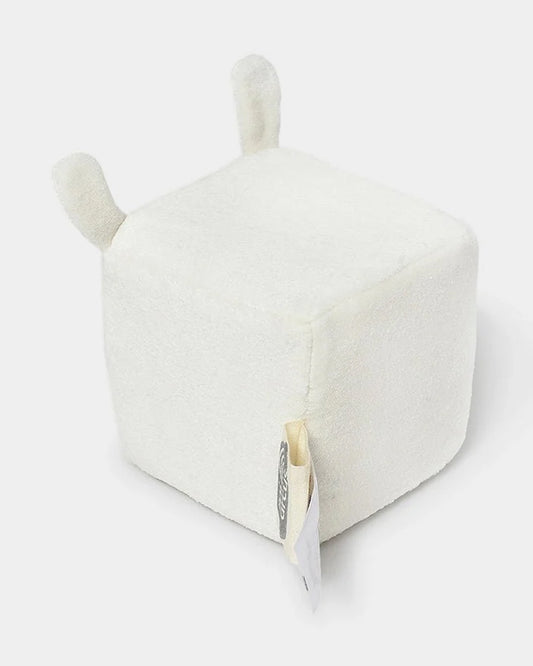 Mi Arcus Farm Friends Animal Face Cubes-Soft Toy-100% Cotton-Pack of 4-Plush Cuddly Toy For Newborn