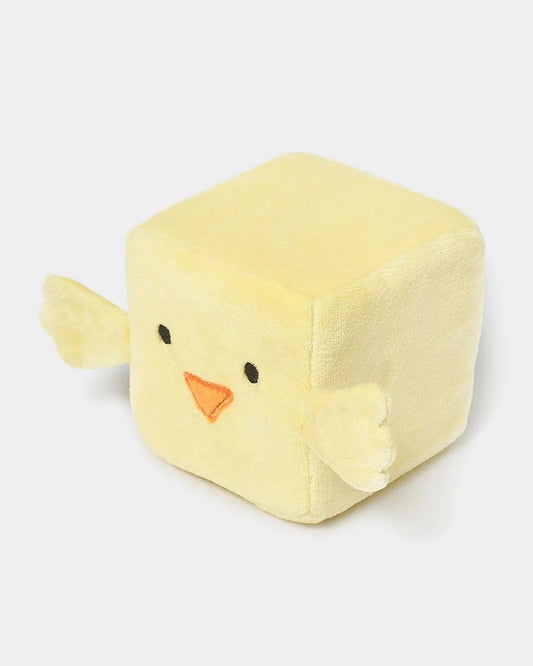 Mi Arcus Farm Friends Animal Face Cubes-Soft Toy-100% Cotton-Pack of 4-Plush Cuddly Toy For Newborn