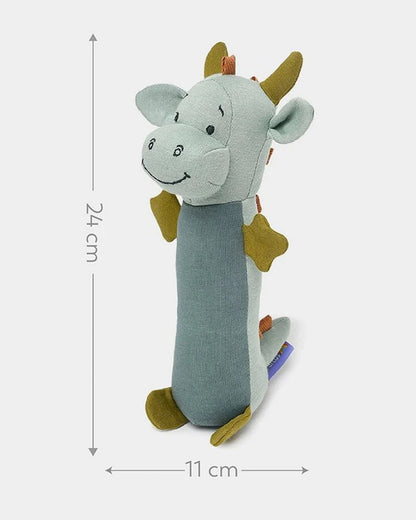 Mi Arcus Playful Nursery Dino Rattle Toy-Easy to Grasp-3M+