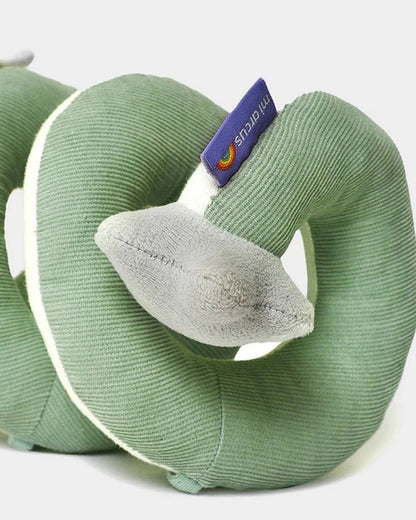 Mi Arcus Farm Friends Spiral Activity Soft Toy-Attached Rattle-Wraps Around Cot Bars & Strollers-Plush Cuddly Toy Newborn