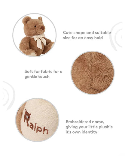 Mi Arcus Ralph Bear-Plush Cuddly Soft Toy-Lightweight-0M+