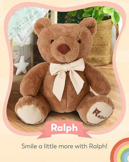 Mi Arcus Ralph Bear-Plush Cuddly Soft Toy-Lightweight-0M+
