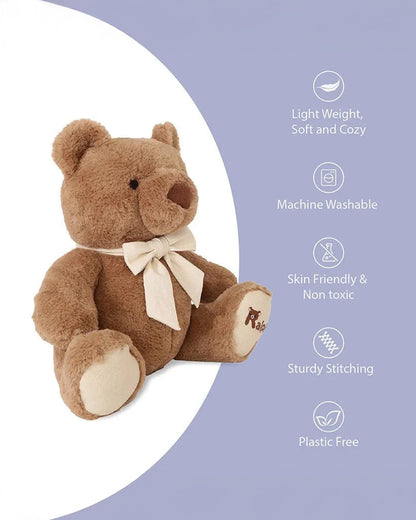Mi Arcus Ralph Bear-Plush Cuddly Soft Toy-Lightweight-0M+