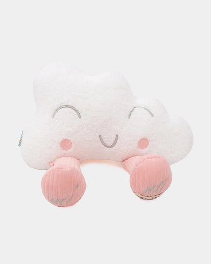 Mi Arcus Mino Cloud Knitted Soft Toy-Machine Washable-Improves Sensory Growth-Pink-For Newborn