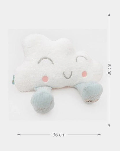 Mi Arcus Mino Cloud Knitted Soft Toy-Machine Washable-Improves Sensory Growth-Blue-For Newborn