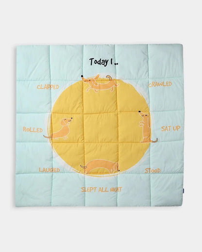 Mi Arcus Playful Reversible Achievement Playmat-Ultra Soft-Improves Tactile Stimulation-0M+