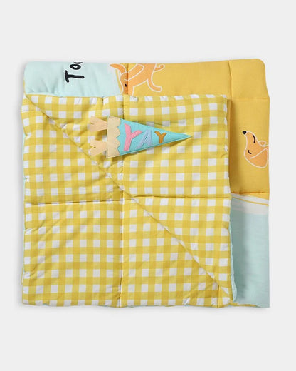 Mi Arcus Playful Reversible Achievement Playmat-Ultra Soft-Improves Tactile Stimulation-0M+