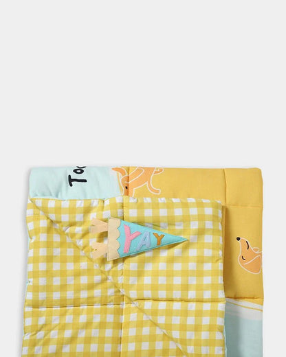 Mi Arcus Playful Reversible Achievement Playmat-Ultra Soft-Improves Tactile Stimulation-0M+