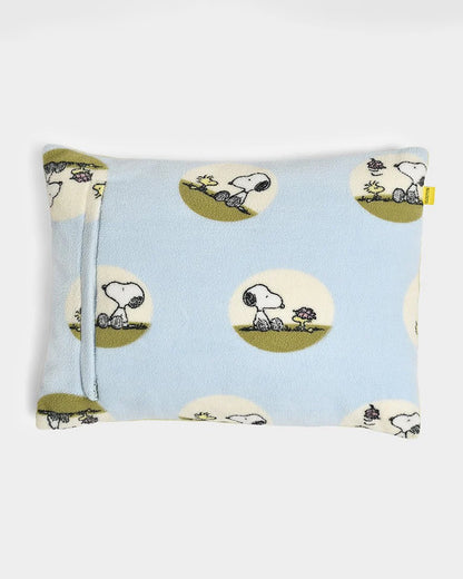 Mi Arcus Peanuts Snoopy Printed baby Pillow-Lightweight & Soft with Patchwork-For Toddlers