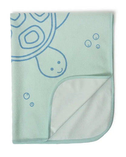 Mi Arcus Mermazing Mattress Protector-Lightweight & Soft-With Waterproof TPU Lamination-Blue-For Infants