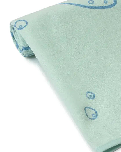 Mi Arcus Mermazing Mattress Protector-Lightweight & Soft-With Waterproof TPU Lamination-Blue-For Infants