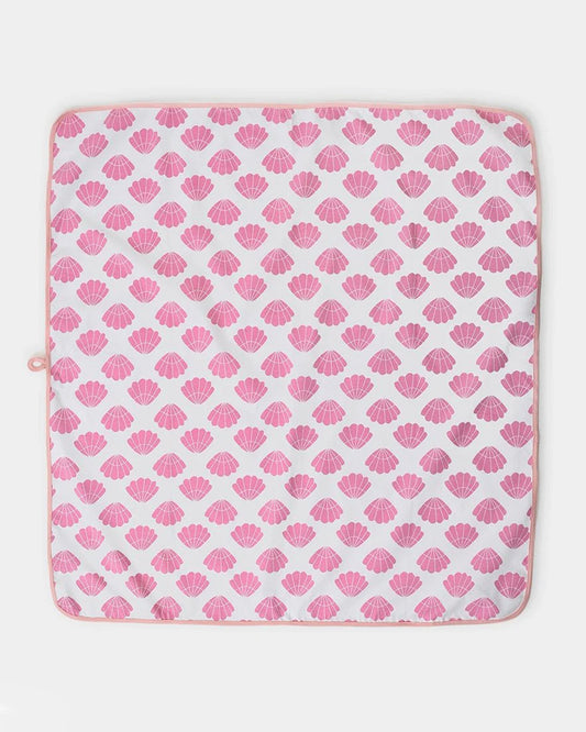 Mi Arcus Mermazing Mattress Protector-Lightweight & Soft-With Waterproof TPU Lamination-Pink & White-For Infants