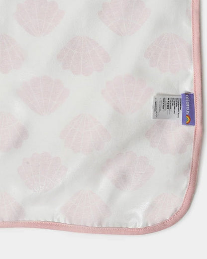 Mi Arcus Mermazing Mattress Protector-Lightweight & Soft-With Waterproof TPU Lamination-Pink & White-For Infants