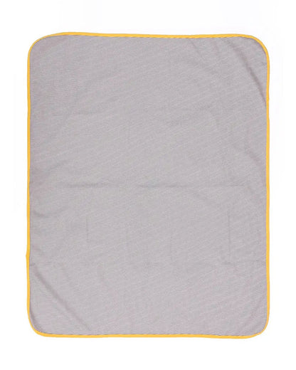 Mi Arcus Koala Wee Wee Knitted Mattress Protector-Lightweight & Soft-With Waterproof TPU Lamination-Grey-For Infants