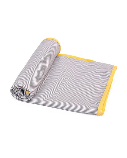 Mi Arcus Koala Wee Wee Knitted Mattress Protector-Lightweight & Soft-With Waterproof TPU Lamination-Grey-For Infants