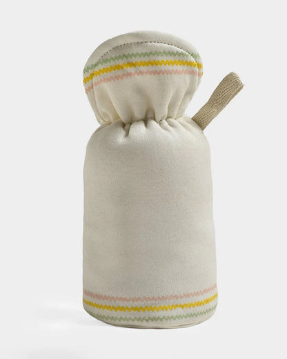 Mi Arcus Peanuts Ivory Bottle Cover-Pack of 2-Multicolor-0 to 12M