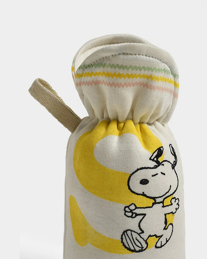 Mi Arcus Peanuts Ivory Bottle Cover-Pack of 2-Multicolor-0 to 12M