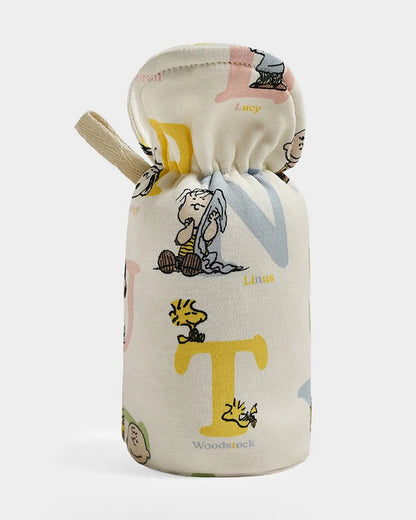 Mi Arcus Peanuts Ivory Bottle Cover-Pack of 2-Multicolor-0 to 12M