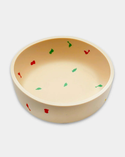Mi Arcus Dinomite Silicone-Meal Set-Dinnerware Set-Pack of 5-Multicolor-6 to 48M