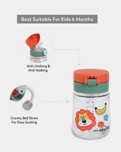 Mi Arcus Bloom Tobby Sipper for kids-Multicolor-Straw Sipper-6M+