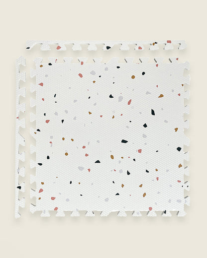 Lille Barn Modern Terrazzo Playmat-Includes 6 Waterproof EVA Foam Tiles-0M+