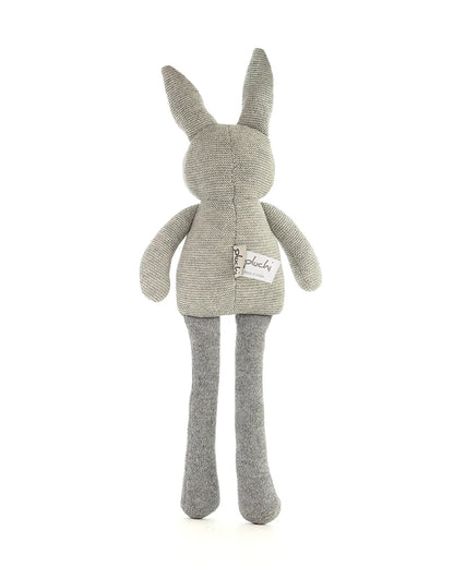Pluchi Mr. Long Legs-Cotton Knitted Soft Toy-Promotes Tactile Stimulation-Plush Cuddly Toy For Newborn