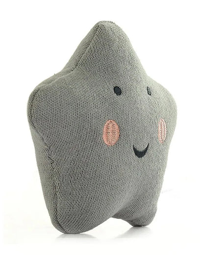 Pluchi Star Nimbus Cloud-100% Cotton Knitted Soft Toy-Promotes Tactile Stimulation-Plush Cuddly Toy For Newborn