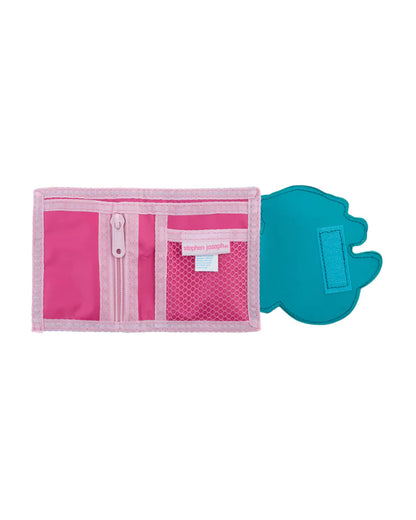 Stephen Joseph Sea Green Wallet-Printed-Polyester-For Infants