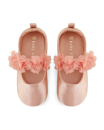 Baby Doe Pink Blossom Velcro Bellies-For Infants