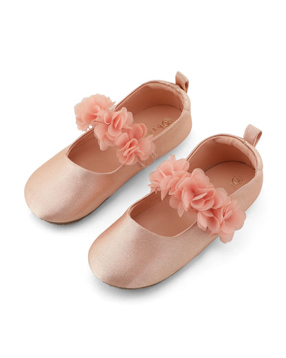 Baby Doe Pink Blossom Velcro Bellies-For Infants