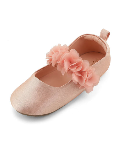 Baby Doe Pink Blossom Velcro Bellies-For Infants