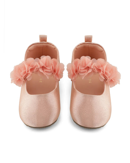 Baby Doe Pink Blossom Velcro Bellies-For Infants